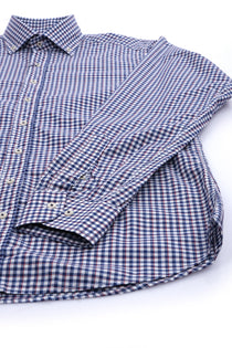 Giant Kareli Uzun Kol Erkek Gömleği - Modern Fit