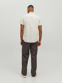 Jack&Jones Minimalist Kısa Kol Erkek Gömleği - Günlük & Rahat