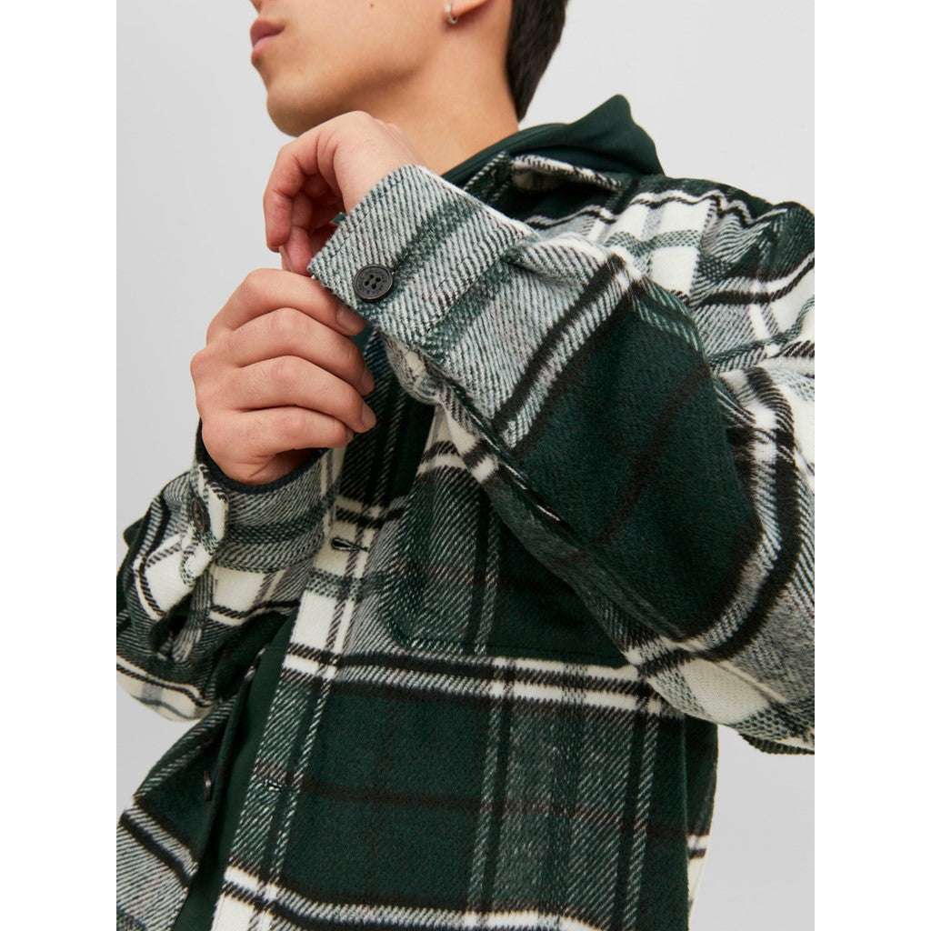 Jack&Jones Oversize Kareli Uzun Kol Gömlek - Günlük Şıklık