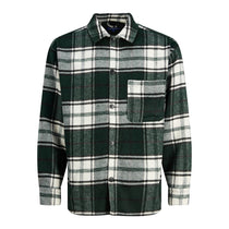 Jack&Jones Oversize Kareli Uzun Kol Gömlek - Günlük Şıklık