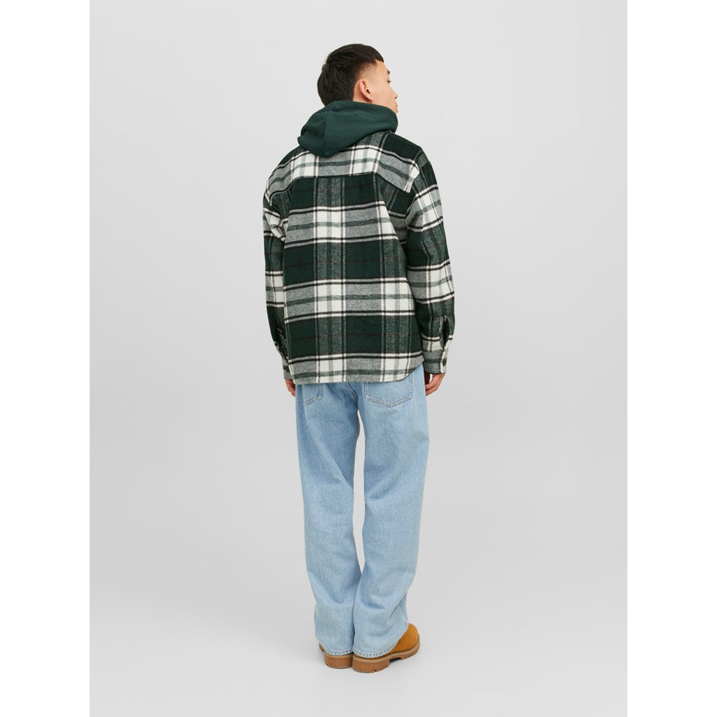 Jack&Jones Oversize Kareli Uzun Kol Gömlek - Günlük Şıklık