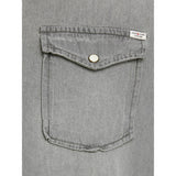 Jack&Jones Minimalist Uzun Kol Regular Fit Erkek Denim Gömlek
