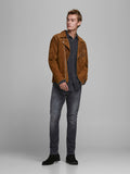 Jack&Jones Minimalist Uzun Kol Regular Fit Erkek Denim Gömlek