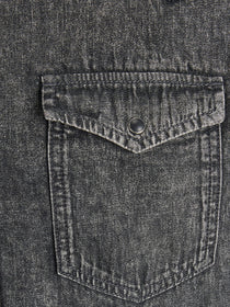 Jack&Jones Erkek Uzun Kol Denim Gömlek - Vintage Streetwear