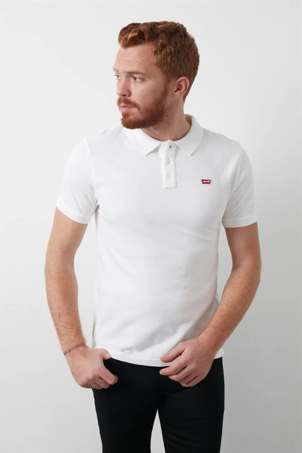 Levi's Erkek Polo Yaka Kısa Kol Tişört - Minimalist Günlük