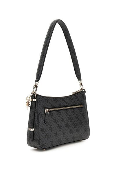 Guess Kadın Monogram Desenli Fermuarlı Omuz Çantası HWESG951018