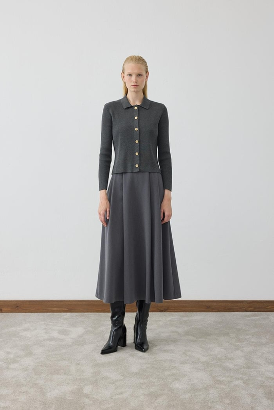 Gold Pamuk Triko Hırka Terzi Dükkanı