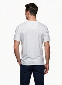 İntersivin Erkek Bisiklet Yaka Pamuklu Kısa Kollu Standart Kalıp T-Shirt T-05