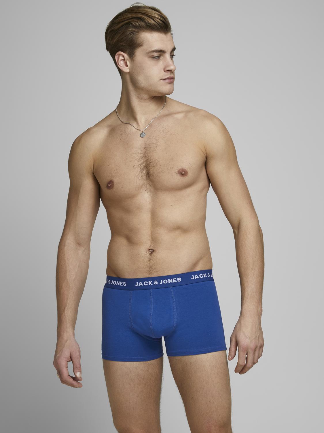 Jack&Jones Erkek Boxer Şort 5'li Paket - Minimalist Tasarım, Günlük Konfor
