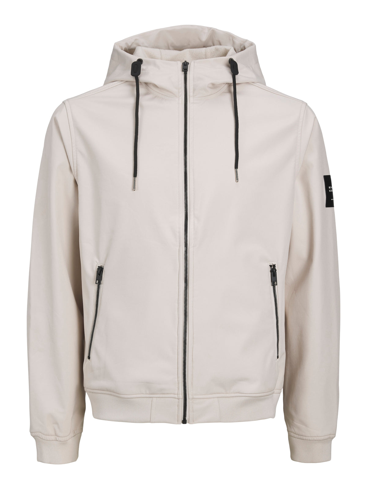 Jack&Jones Erkek Kapüşonlu Fermuarlı Cepli Standart Kalıp Polyester Ceket Ana görsel
