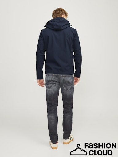 Jack&Jones Minimalist Kapüşonlu Erkek Ceket - Softshell Kumaş Translation missing: tr.content.product_image_secondary
