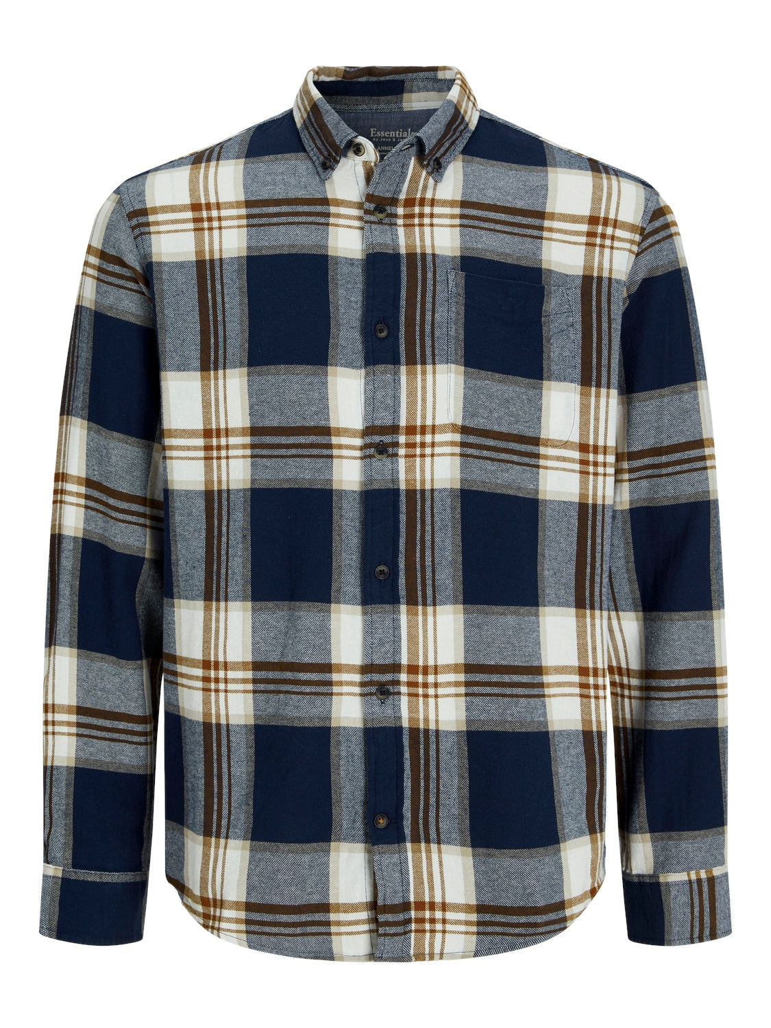 Jack&Jones Minimalist Kareli Uzun Kol Erkek Gömleği Translation missing: tr.content.product_image_main