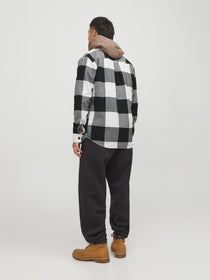 Jack&Jones Kareli Uzun Kol Erkek Gömleği - Günlük Casual
