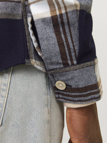 Jack&Jones Kareli Uzun Kol Erkek Gömleği - Günlük Casual