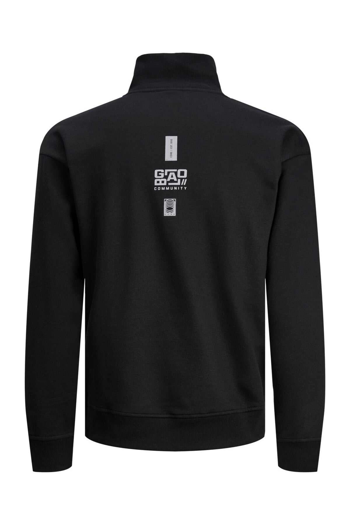 Jack&Jones Erkek Minimalist Yarım Fermuarlı Uzun Kol Sweatshirt