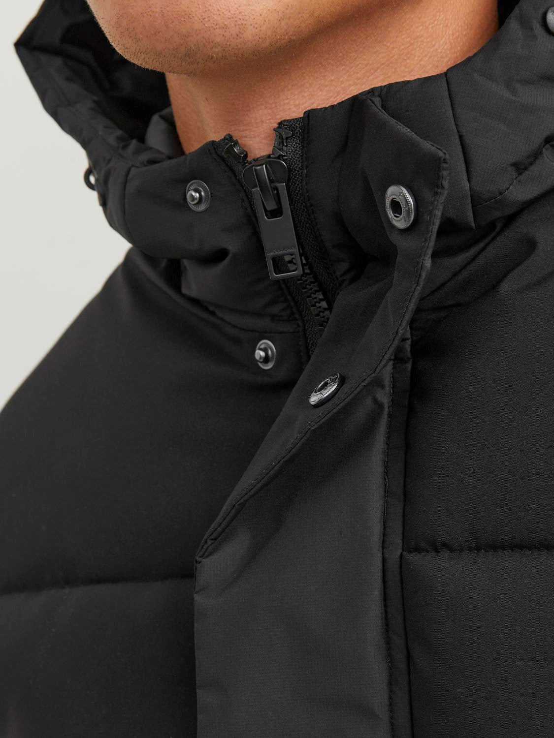 Jack&Jones Oversize Kapüşonlu Şişme Mont - Günlük Kullanım