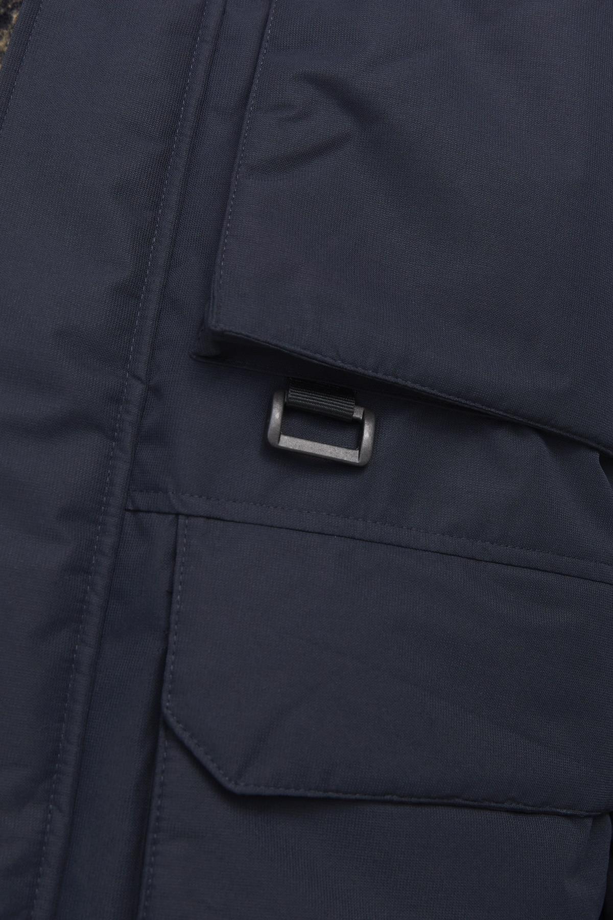 Jack&Jones Erkek Oversize Kapüşonlu Kışlık Mont - Sıcak ve Şık!