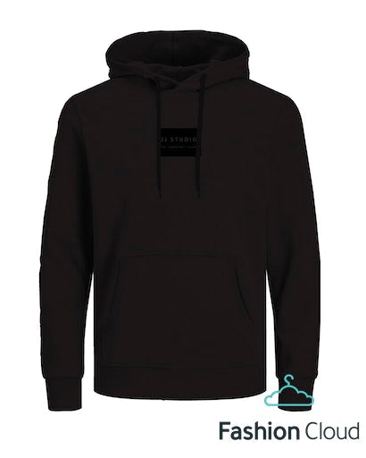 Jack&Jones Erkek Oversize Kapüşonlu Sweatshirt - Minimalist Tarz