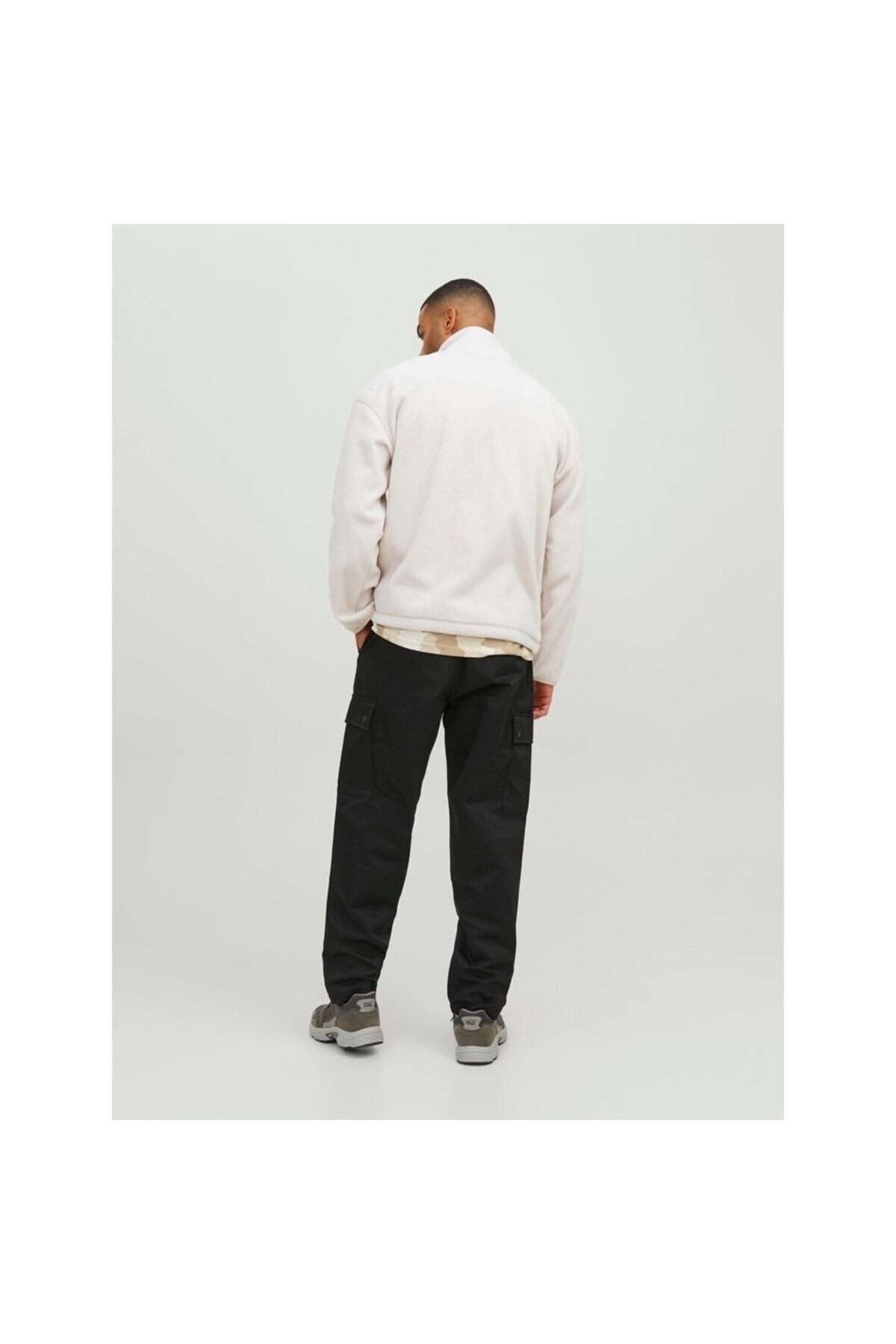 Jack&Jones Oversize Minimalist Erkek Polar - Günlük Kullanım