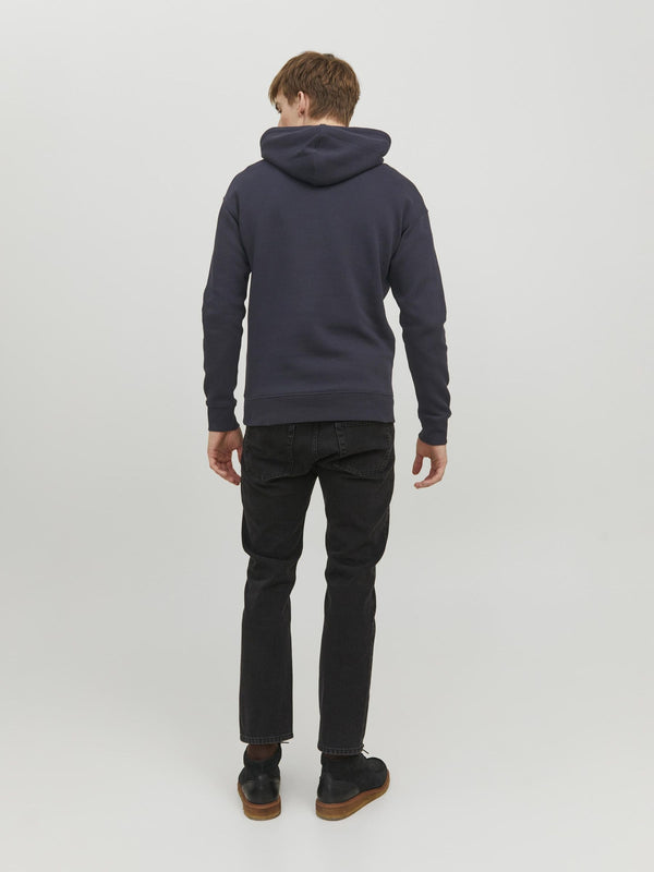 Jack&Jones Erkek Oversize Kapüşonlu Sweatshirt - Rahat ve Şık Günlük Stil
