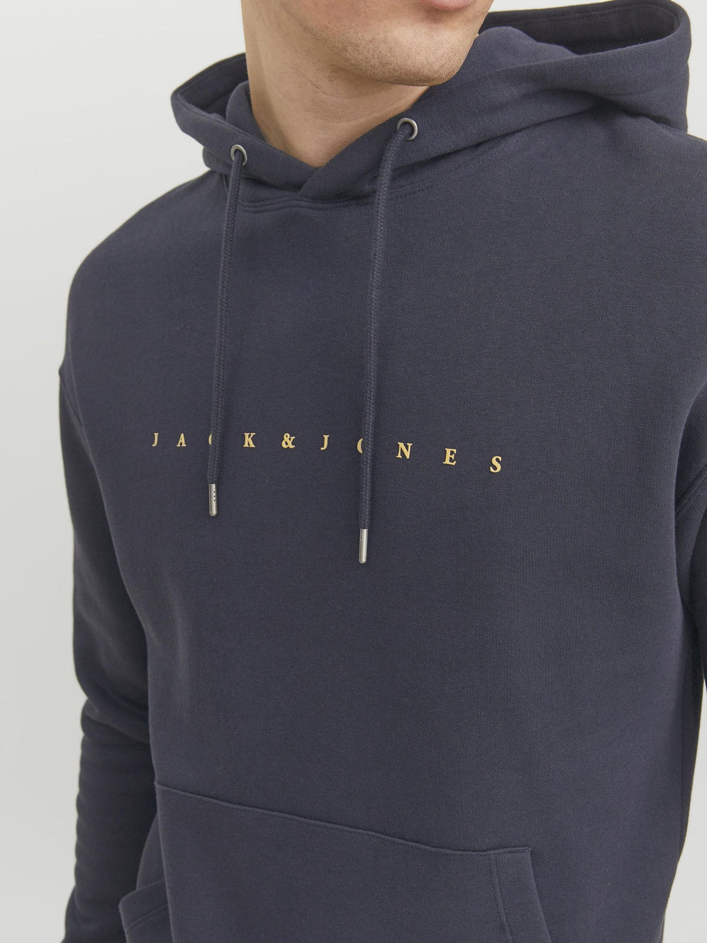 Jack&Jones Erkek Oversize Kapüşonlu Sweatshirt - Rahat ve Şık Günlük Stil