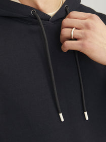 Jack&Jones Erkek Oversize Kapüşonlu Sweatshirt - Minimalist Günlük