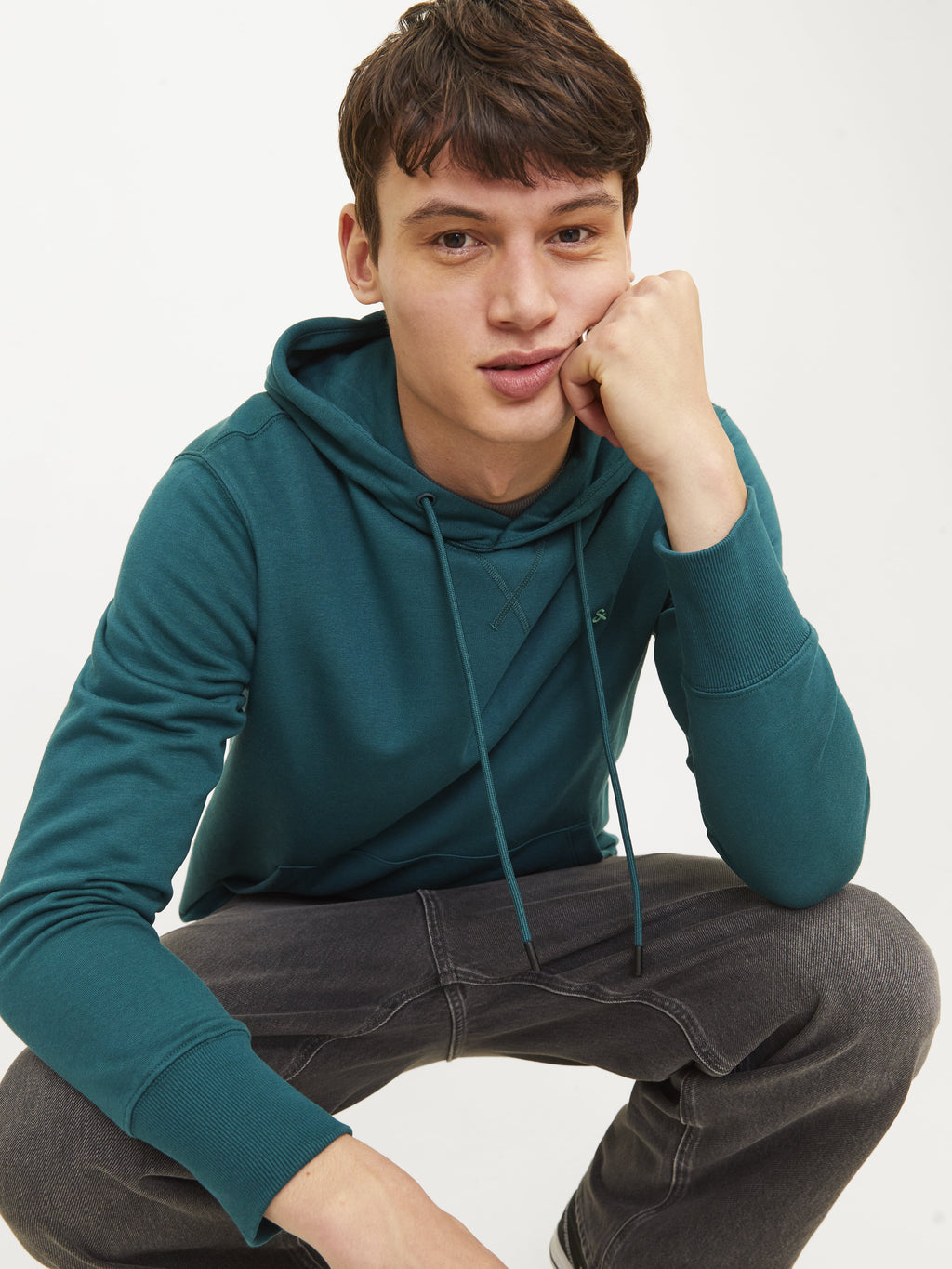 Jack&Jones Oversize Kapüşonlu Sweatshirt - Erkek - Rahat ve Şık