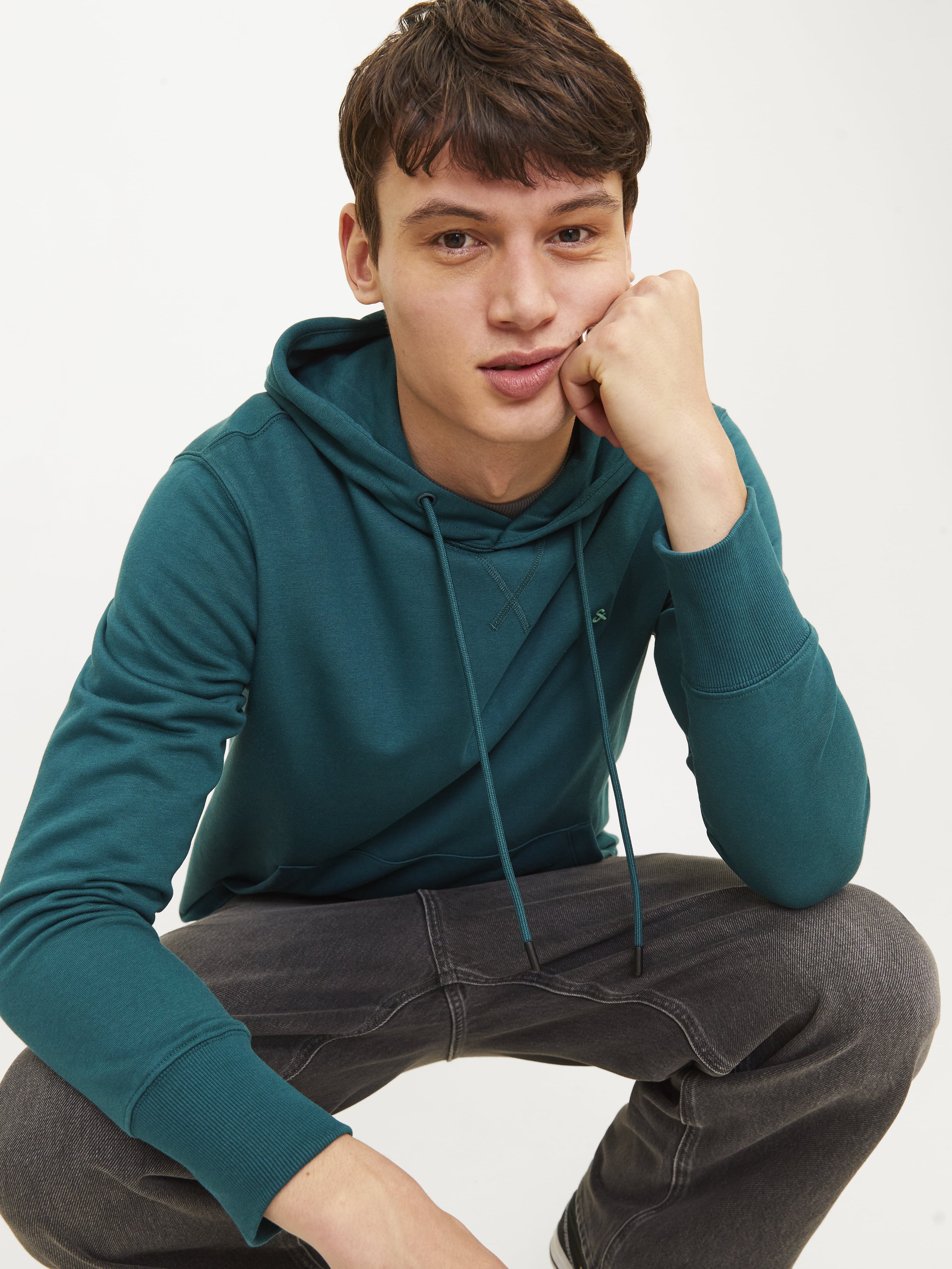 Jack&Jones Oversize Kapüşonlu Sweatshirt - Erkek - Rahat ve Şık