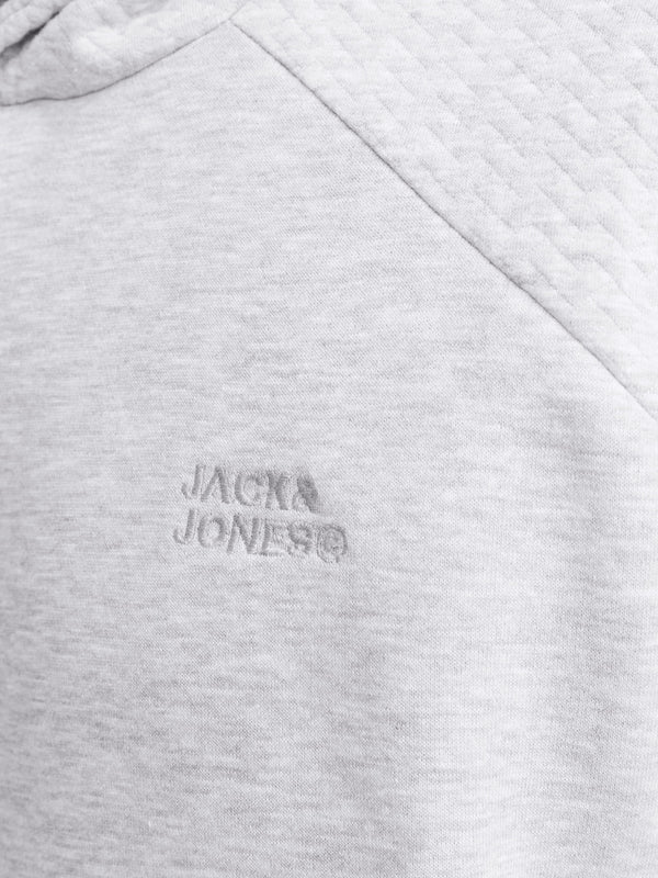 Jack&Jones Oversize Kapüşonlu Minimalist Erkek Sweatshirt - Günlük Kullanım