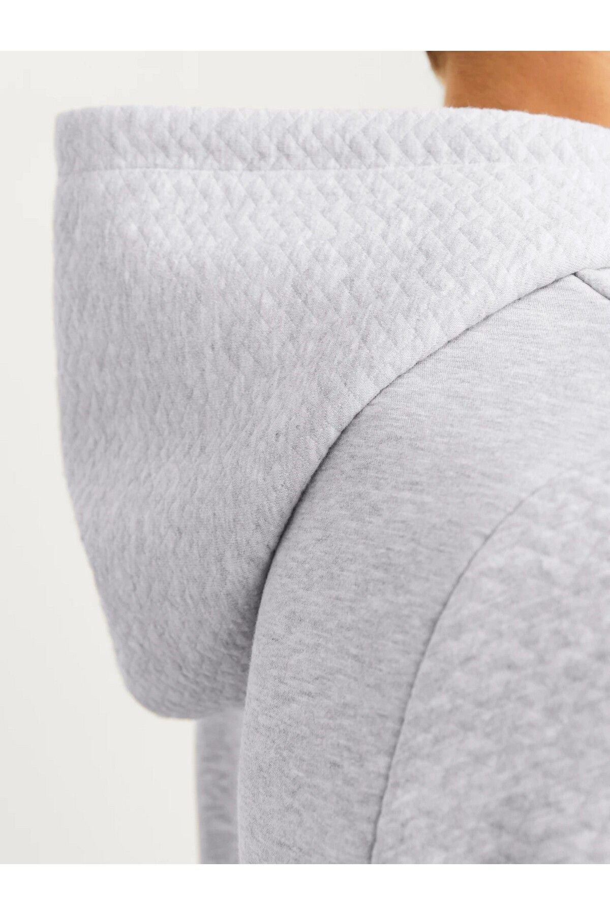 Jack&Jones Oversize Kapüşonlu Minimalist Erkek Sweatshirt - Günlük Kullanım