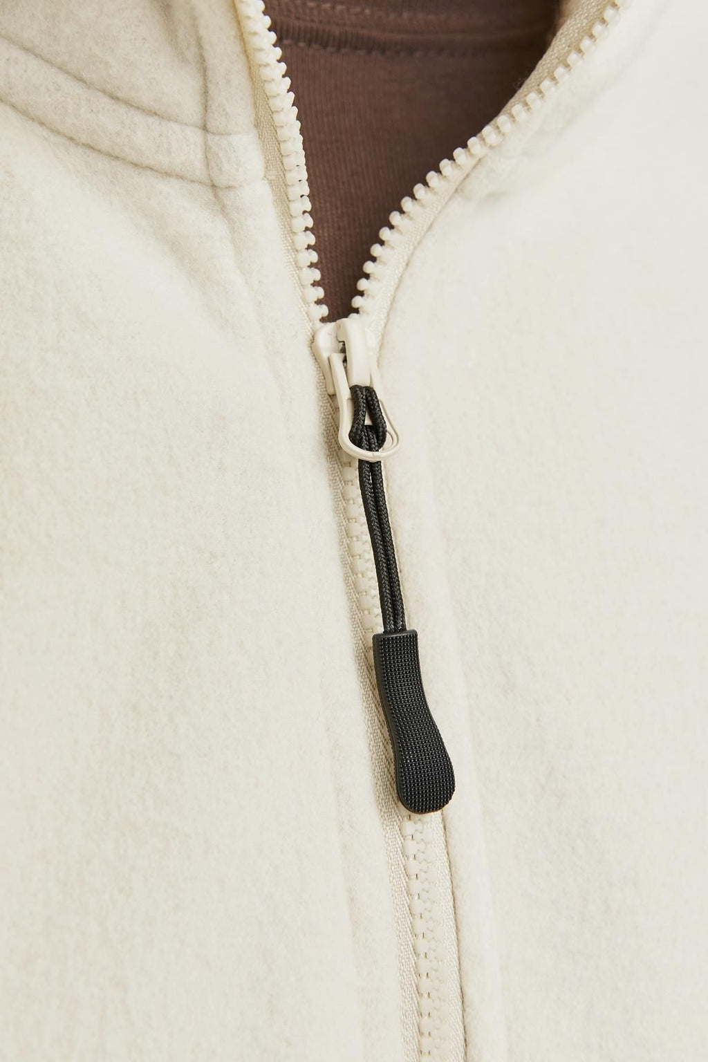 Jack&Jones Minimalist Yarım Fermuarlı Uzun Kol Erkek Sweatshirt - Oversize