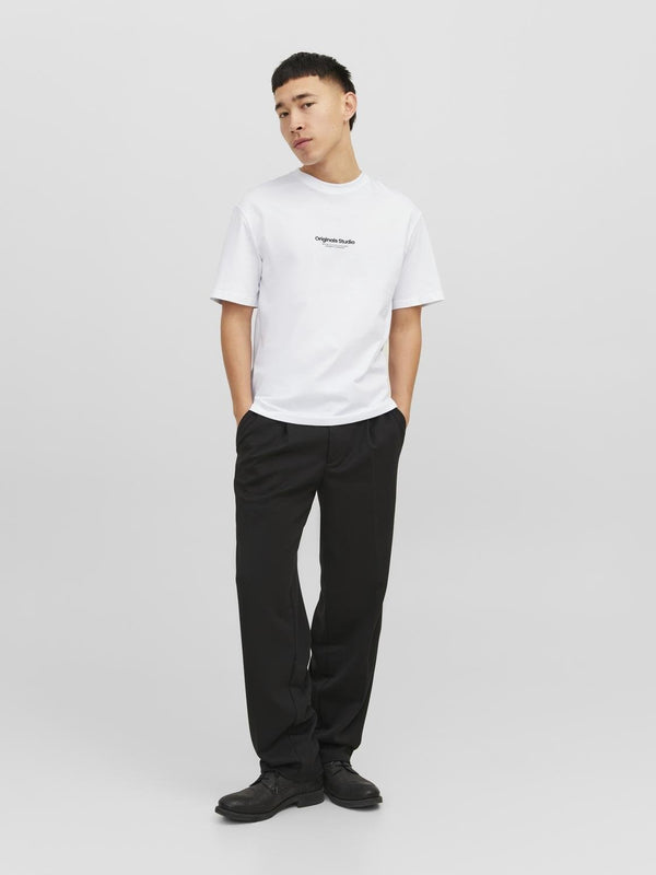 Jack&Jones Oversize Minimalist Erkek T-Shirt - Günlük & Rahat