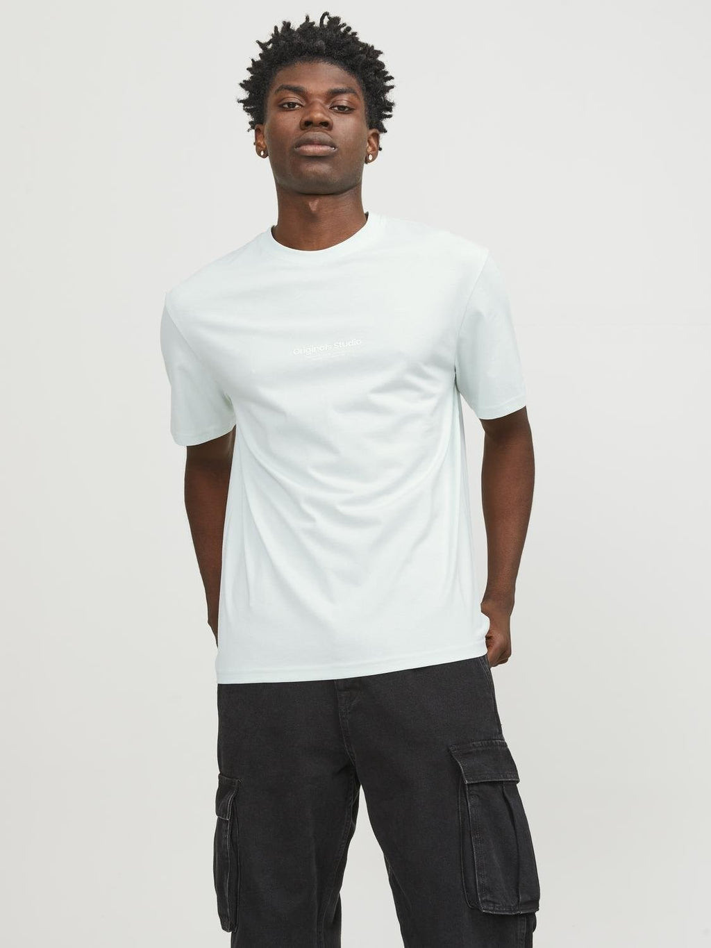 Jack&Jones Oversize Minimalist Erkek T-Shirt - Günlük & Rahat