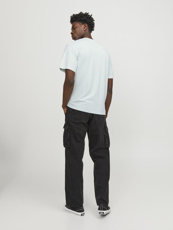 Jack&Jones Oversize Minimalist Erkek T-Shirt - Günlük & Rahat