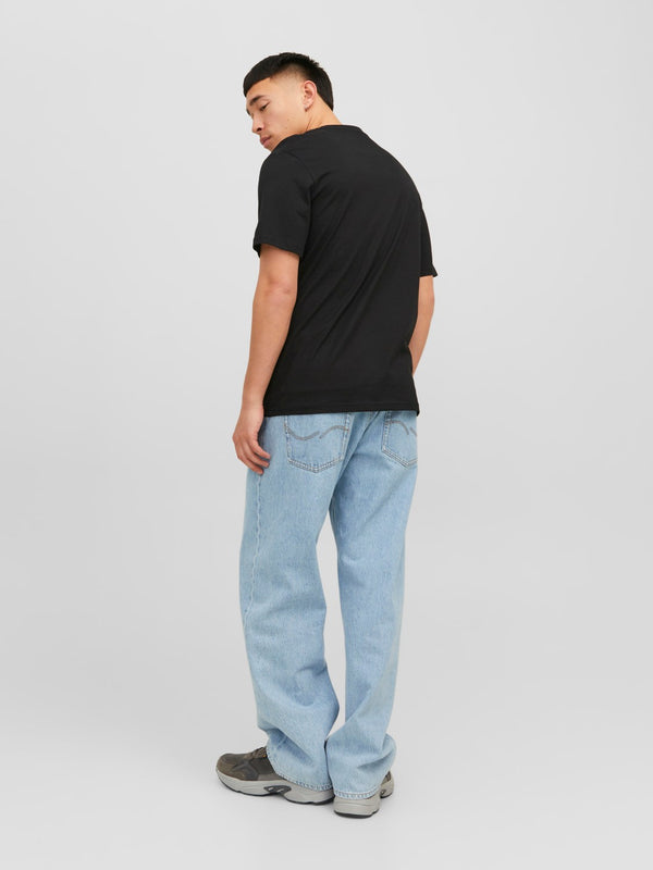 Jack&Jones Oversize Minimalist Erkek T-Shirt - Günlük & Rahat