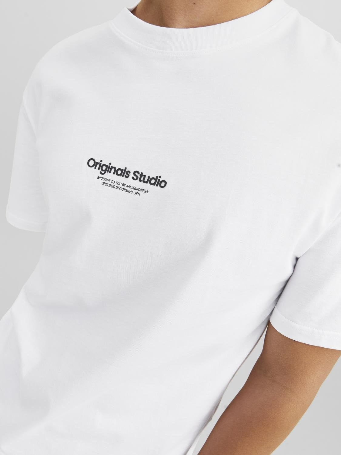 Jack&Jones Oversize Minimalist Erkek T-Shirt - Günlük & Rahat