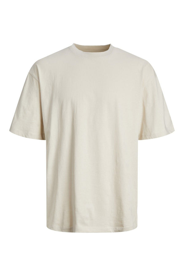 Jack&Jones Oversize Minimalist Erkek T-Shirt - Rahat Kesim Kısa Kol