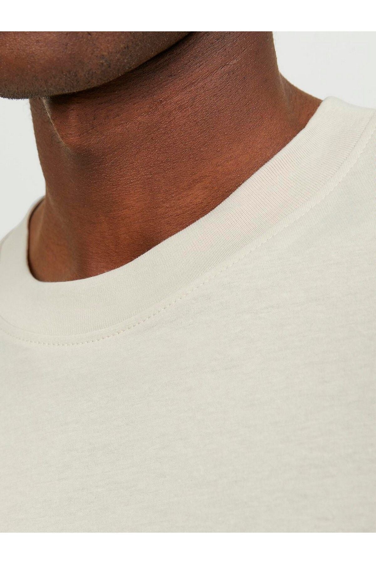 Jack&Jones Oversize Minimalist Erkek T-Shirt - Rahat Kesim Kısa Kol