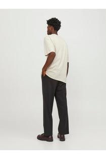 Jack&Jones Oversize Minimalist Erkek T-Shirt - Rahat Kesim Kısa Kol