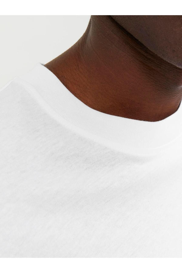 Jack&Jones Oversize Minimalist Erkek T-Shirt - Rahat Kesim Kısa Kol