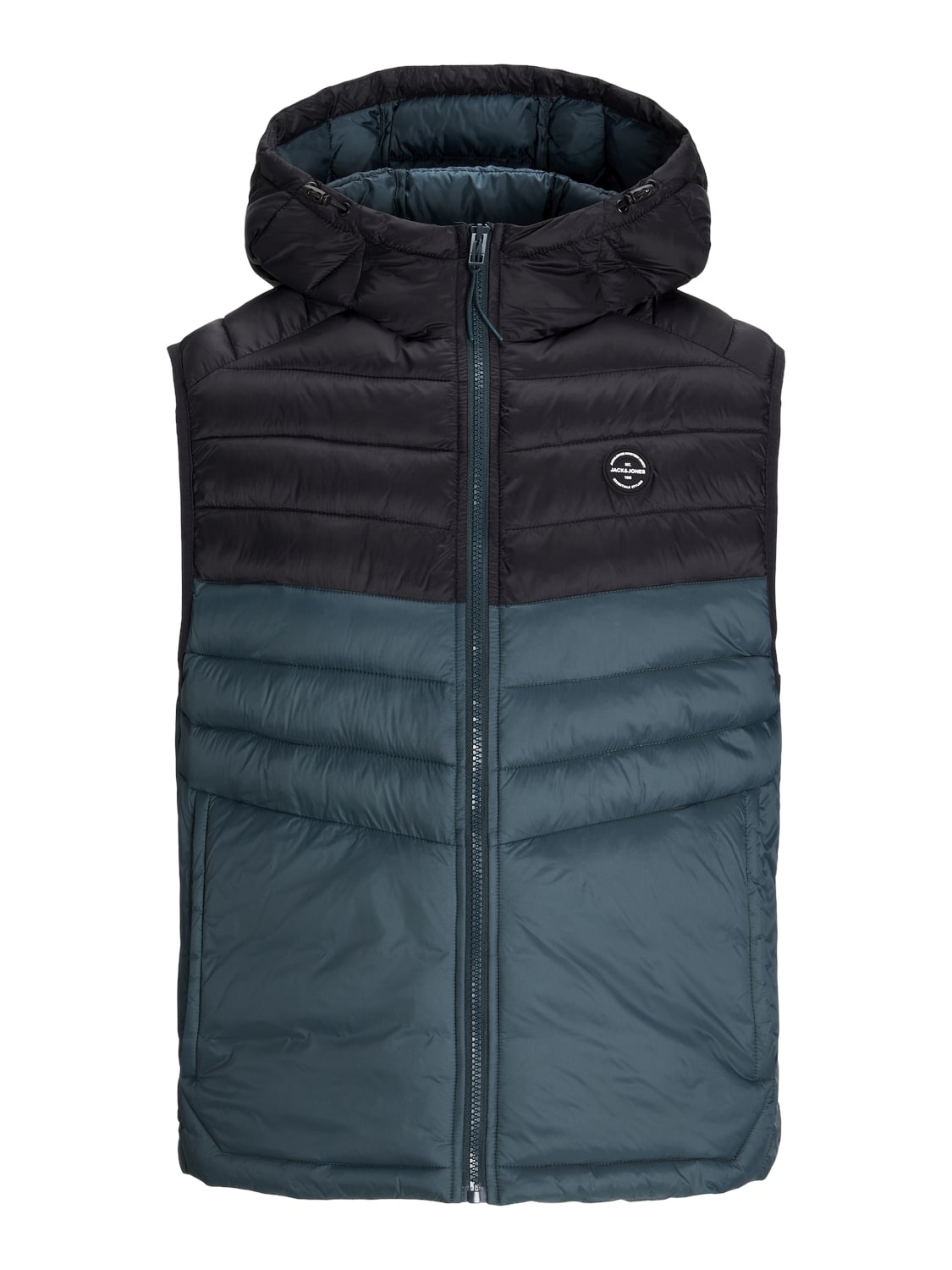 Jack&Jones Kapüşonlu Minimalist Erkek Yelek - Regular Fit Translation missing: tr.content.product_image_main