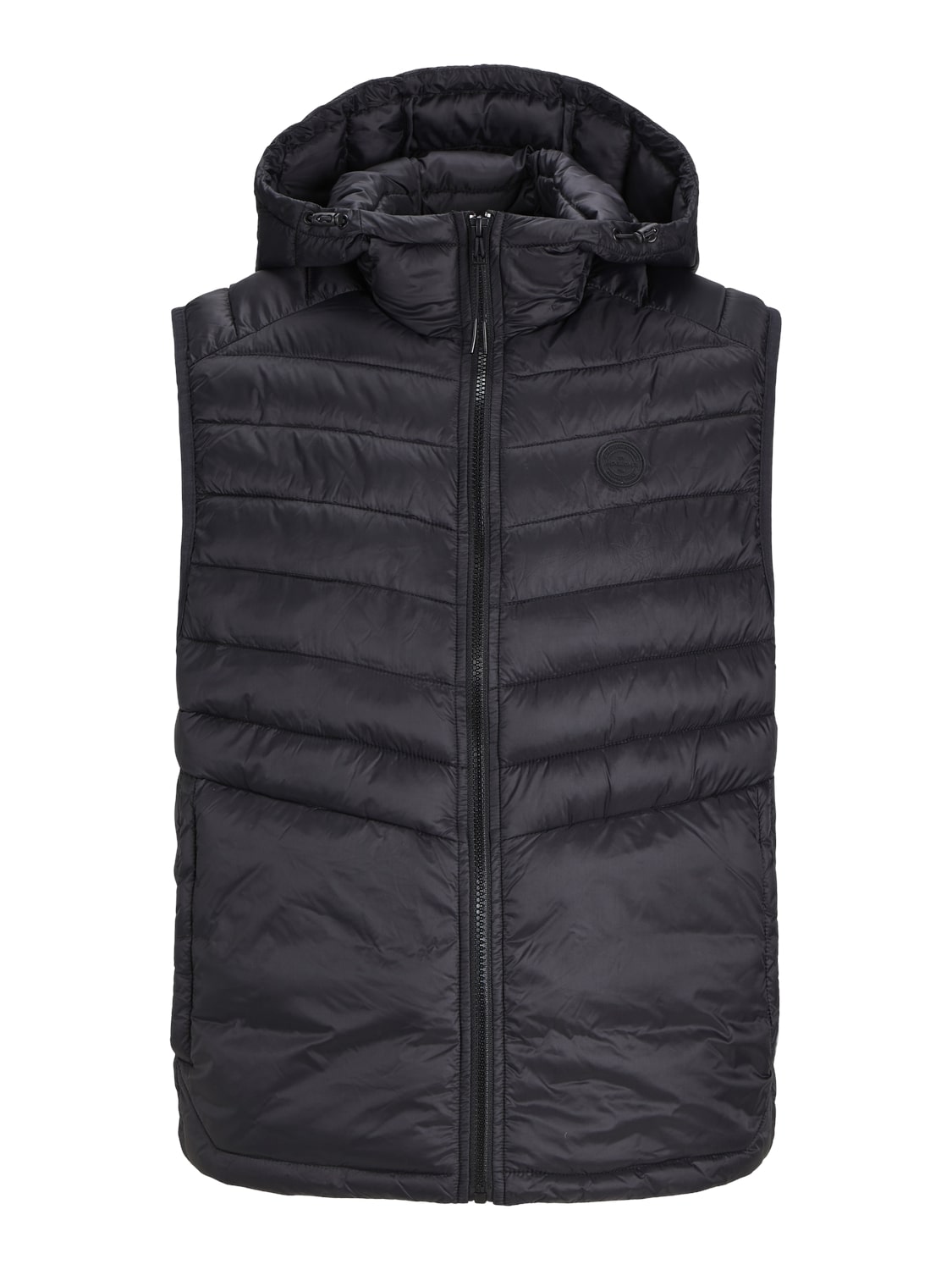 Jack&Jones Kapüşonlu Minimalist Erkek Yelek - Regular Fit Translation missing: tr.content.product_image_secondary