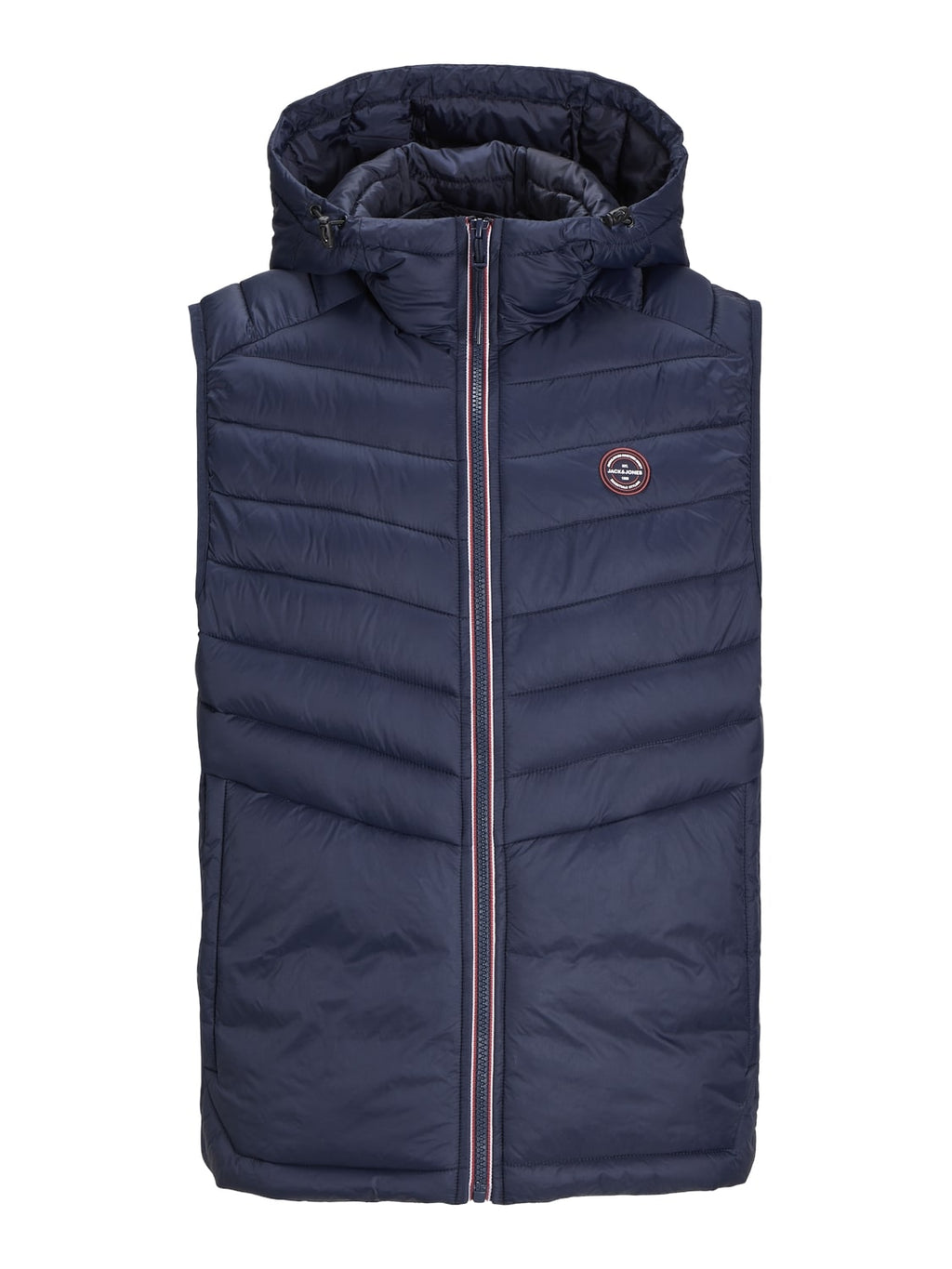 Jack&Jones Kapüşonlu Minimalist Erkek Yelek - Regular Fit