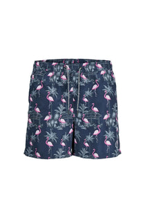 Jack&Jones Flamingo Desenli Erkek Plaj Şortu - Yazın Stilini Yakala!