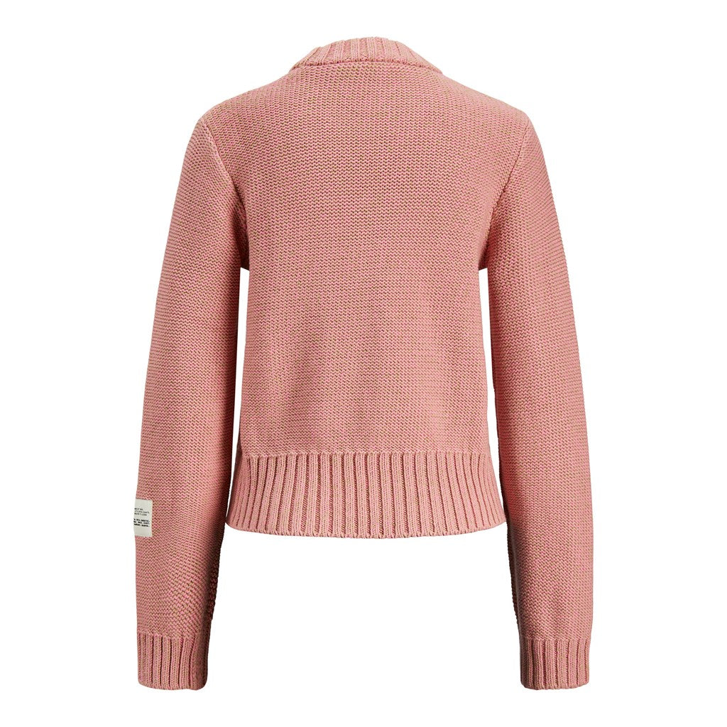 Jack&Jones JJXX Kadın Bisiklet Yaka %100 Pamuk Regular Fit Uzun Kollu Örme Kazak