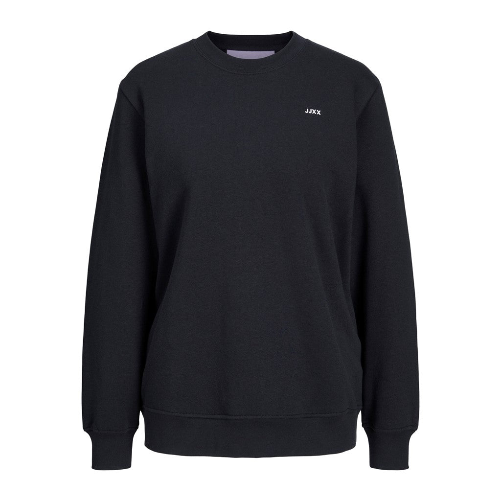 Jack&Jones JJXX Kadın Rahat Kesim Sıfır Yaka Pamuk Polyester Baskılı Uzun Kollu Sweatshirt
