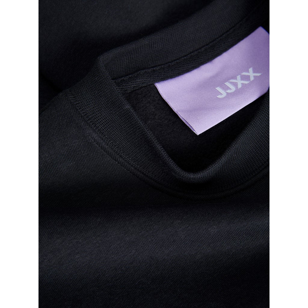 Jack&Jones JJXX Kadın Rahat Kesim Sıfır Yaka Pamuk Polyester Baskılı Uzun Kollu Sweatshirt