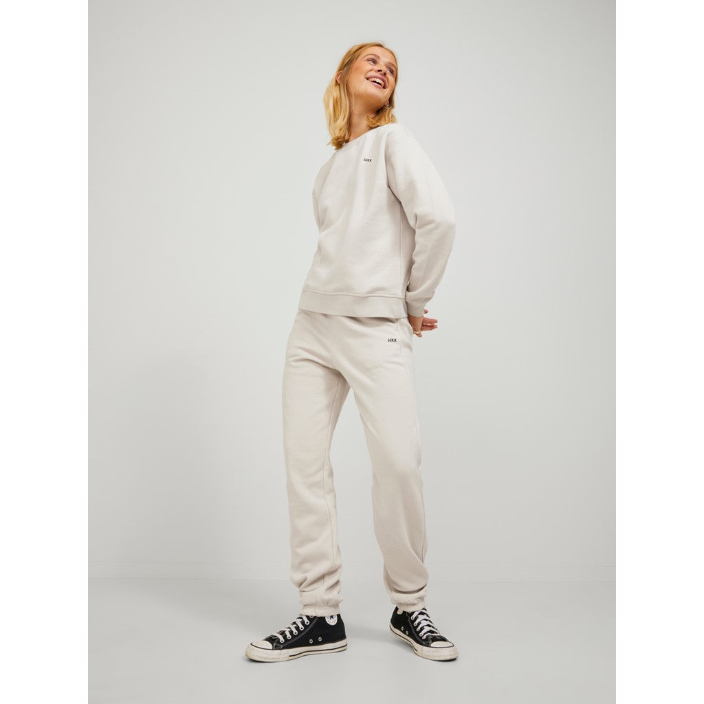 Jack&Jones JJXX Kadın Rahat Kesim Sıfır Yaka Pamuk Polyester Baskılı Uzun Kollu Sweatshirt