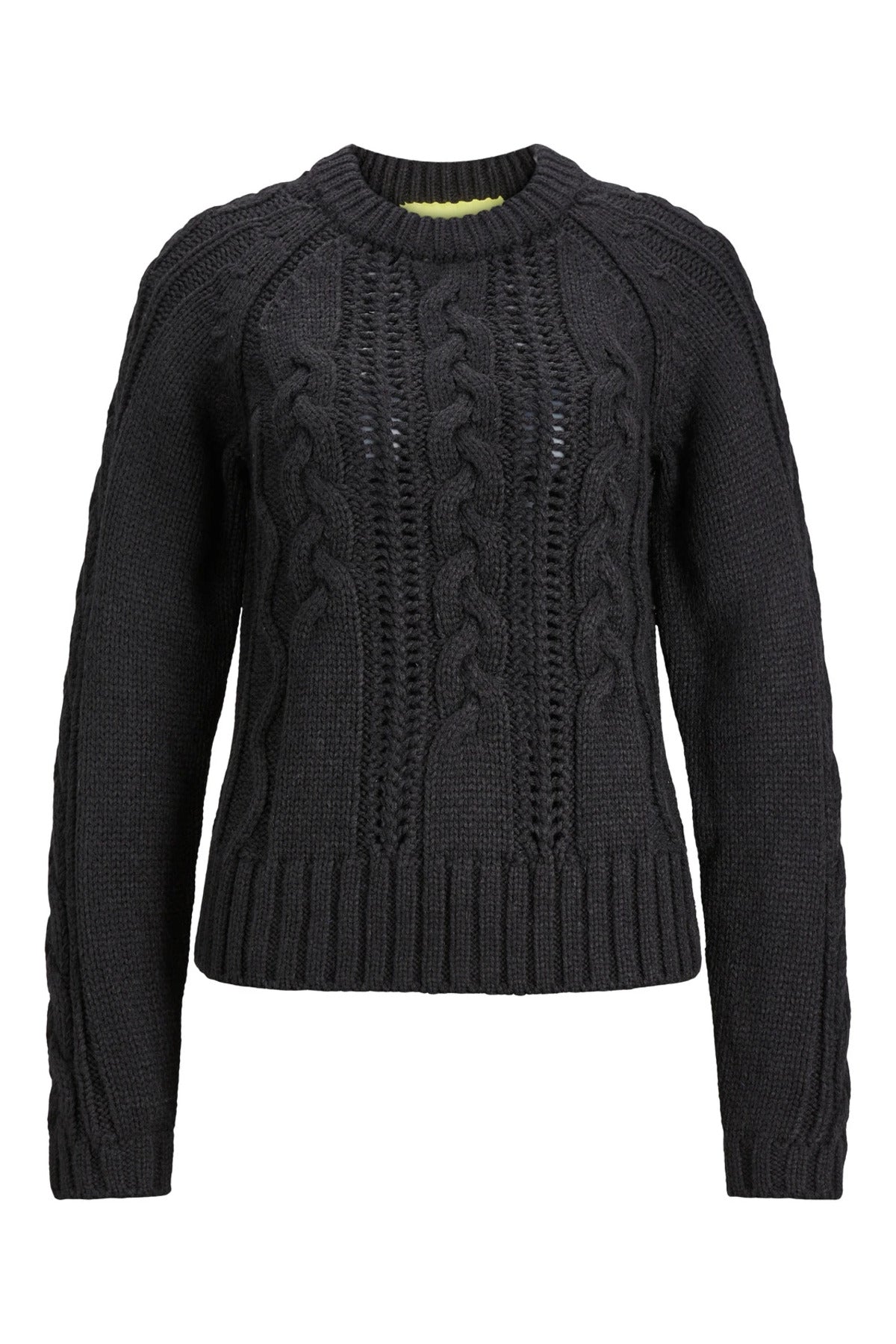 Jack&Jones JJXX Minimalist Örgü Kadın Kazak - Uzun Kol - Günlük