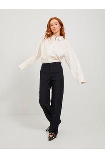 Jack&Jones JJXX Minimalist Yüksek Bel Düz Kadın Pantolon - Günlük & Ofis